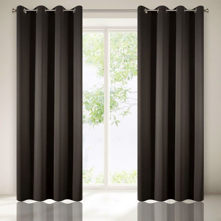 Logan, zasłona z tkaniny zaciemniającej, 135-250 cm