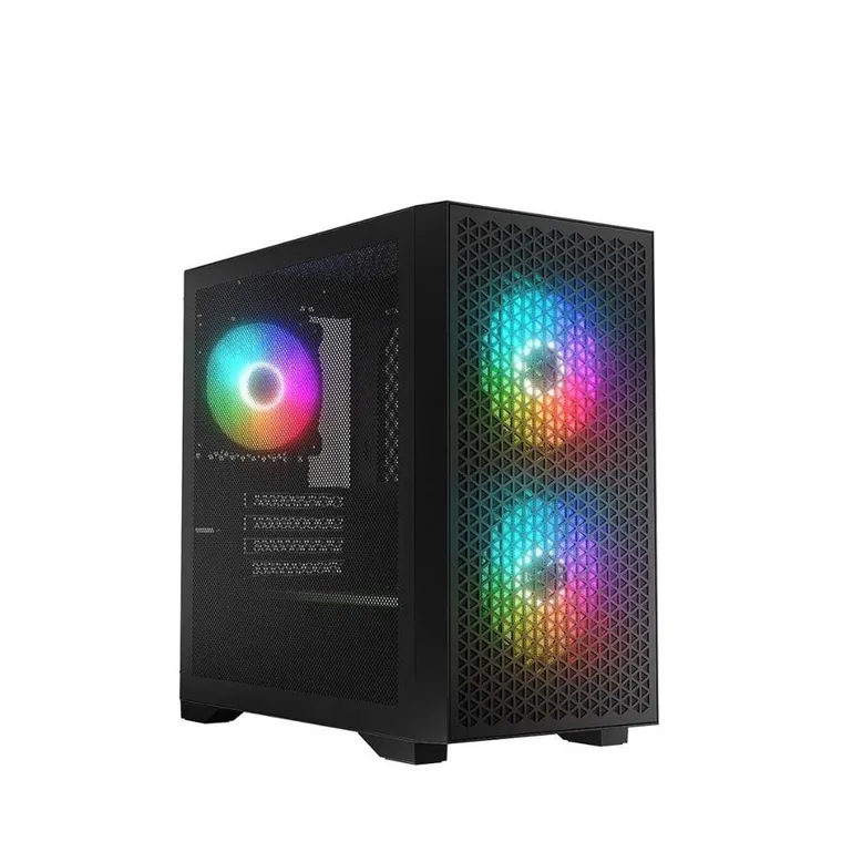 Logic, Dart Pro ARGB Mini, obudowa, USB TYPE-C, czarna