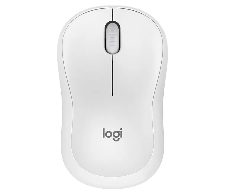 Logitech, M240 Silent, mysz, white