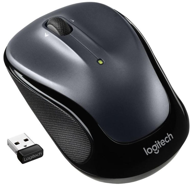 Logitech, mysz bezprzewodowa, Dark Silver, M325s