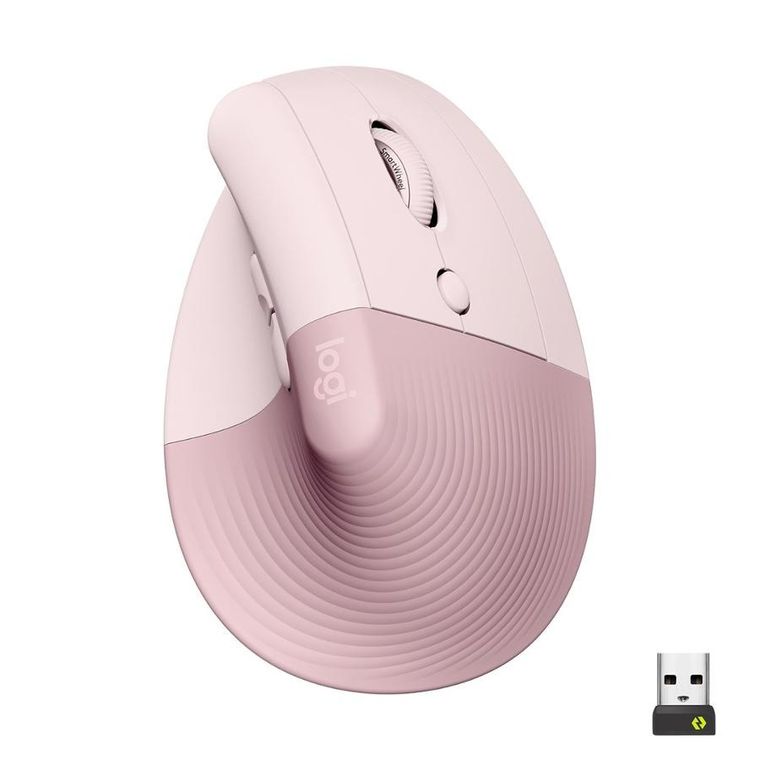 Logitech, mysz bezprzewodowa, lift rose