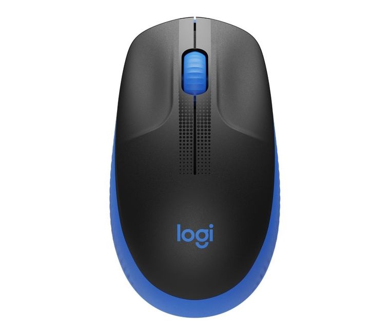 Logitech, mysz bezprzewodowa, M190, blue