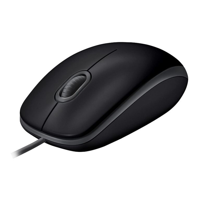 Logitech, mysz optyczna, 1000 DPI, 910-005508, czarny