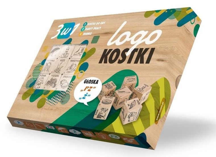 Logokostki - Głoska Ż 3w1