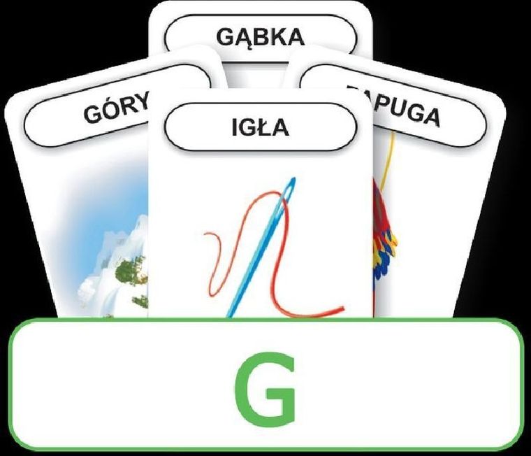 Logopedyczny Piotruś. Karty. Część XX. Głoska G