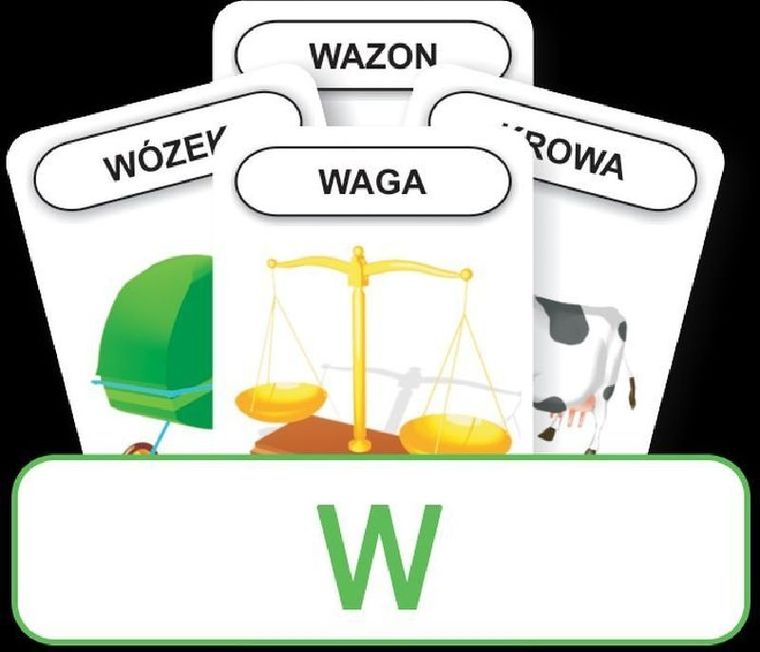 Logopedyczny Piotruś. Karty. Część XXIV. Głoska W