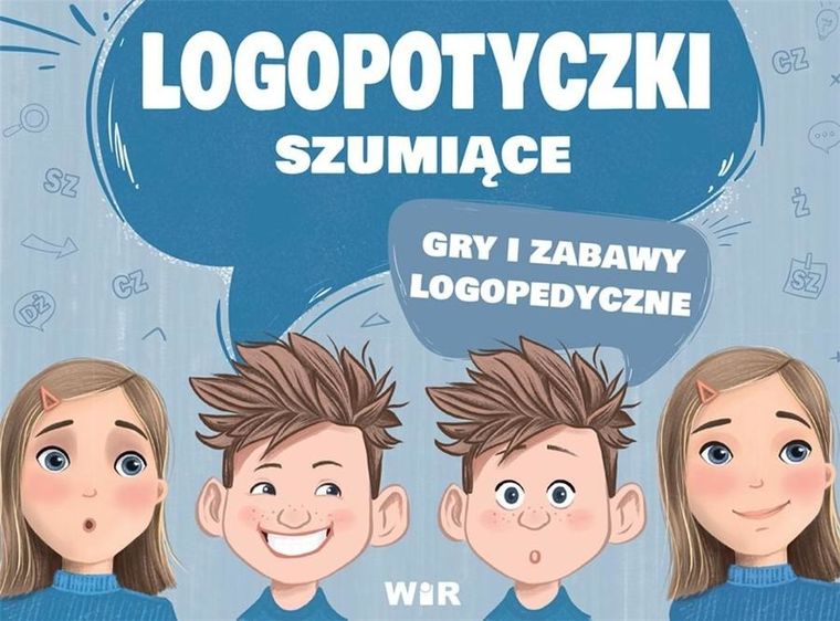 Logopotyczki szumiące. Gry i zabawy logopedyczne