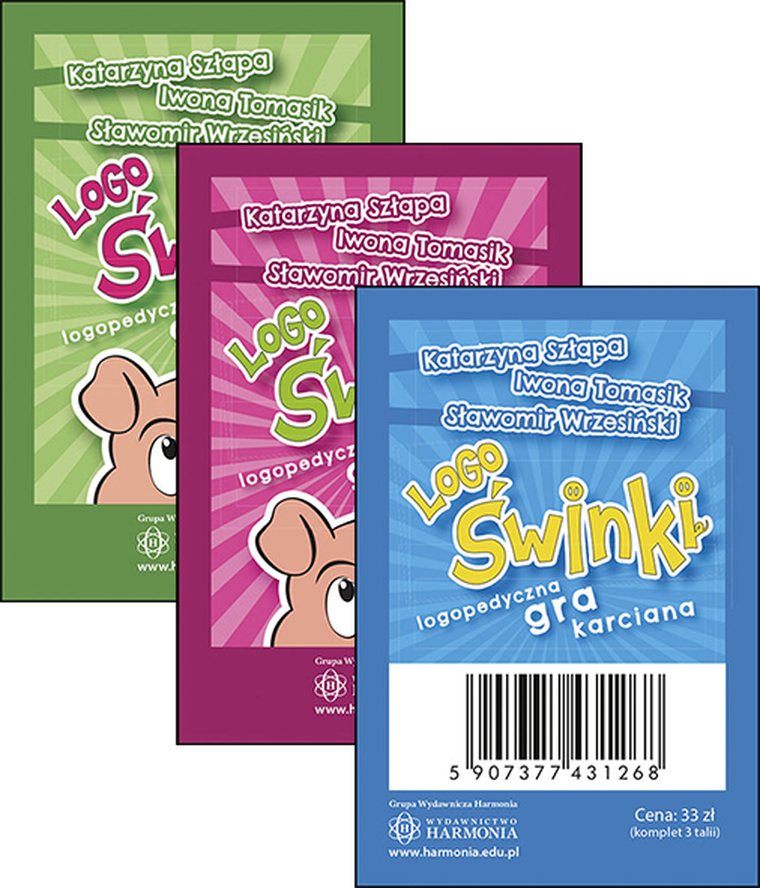Logoświnki. Logopedyczna gra karciana