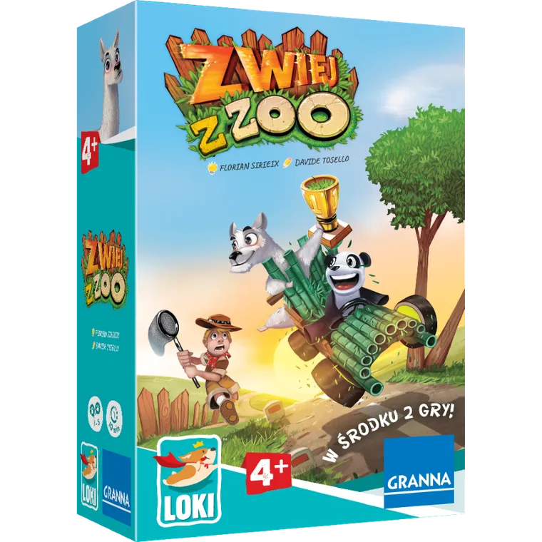 Loki, Zwiej z zoo, gra familijna 2w1