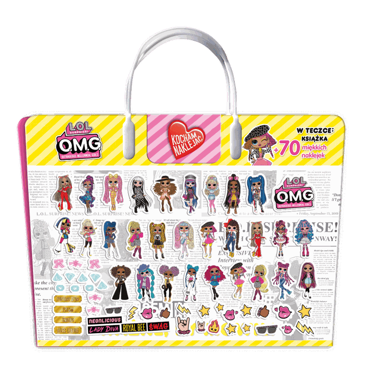 L.O.L. O.M.G. Kocham naklejać
