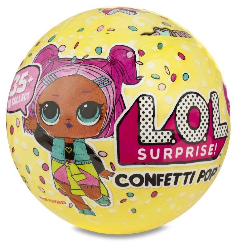 L.O.L. Surprise, Confetti Pop, laleczka niespodzianka, 1 szt.
