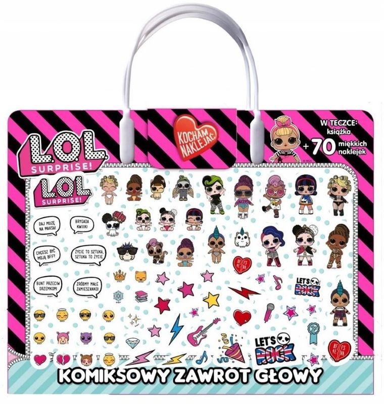 L.O.L. Surprise! Kocham naklejać. Część 2