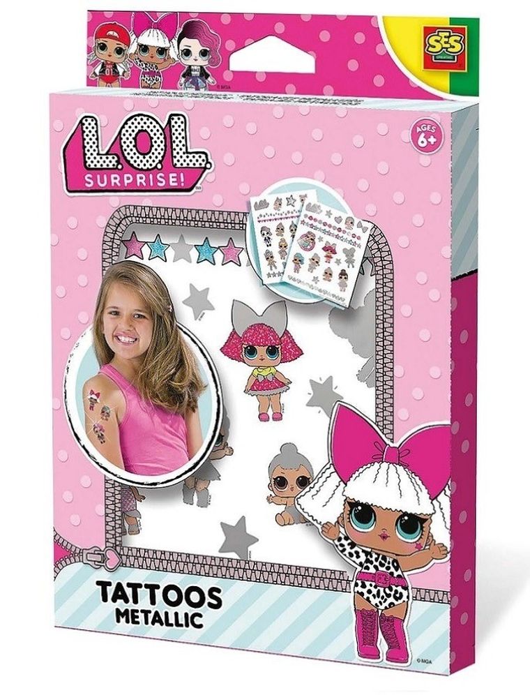 L.O.L. Surprise, metaliczne tatuaże