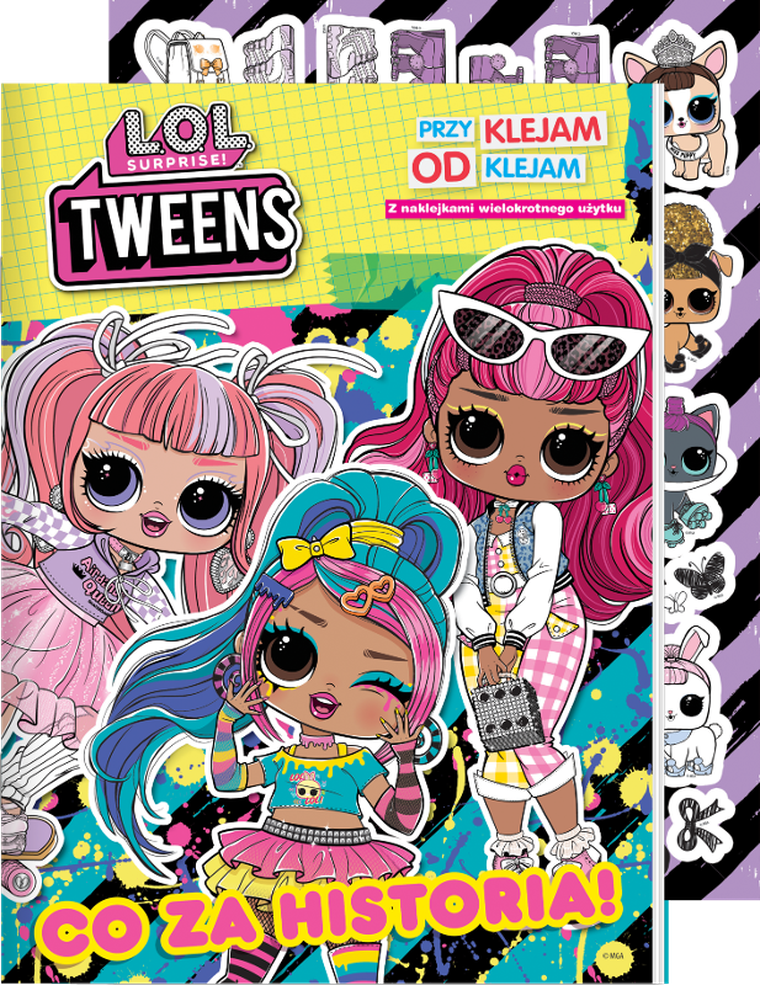 L.O.L. Surprise! Przyklejam odklejam 5. Co za historia!