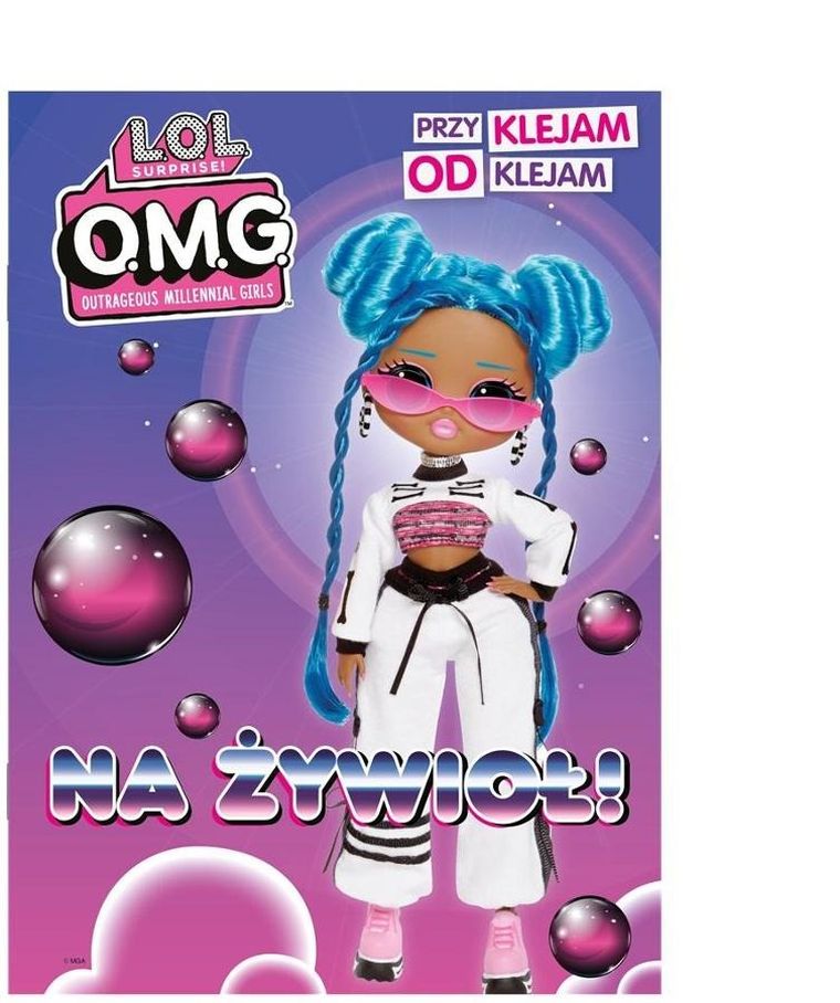 L.O.L. Surprise. Przyklejam odklejam. Na żywioł