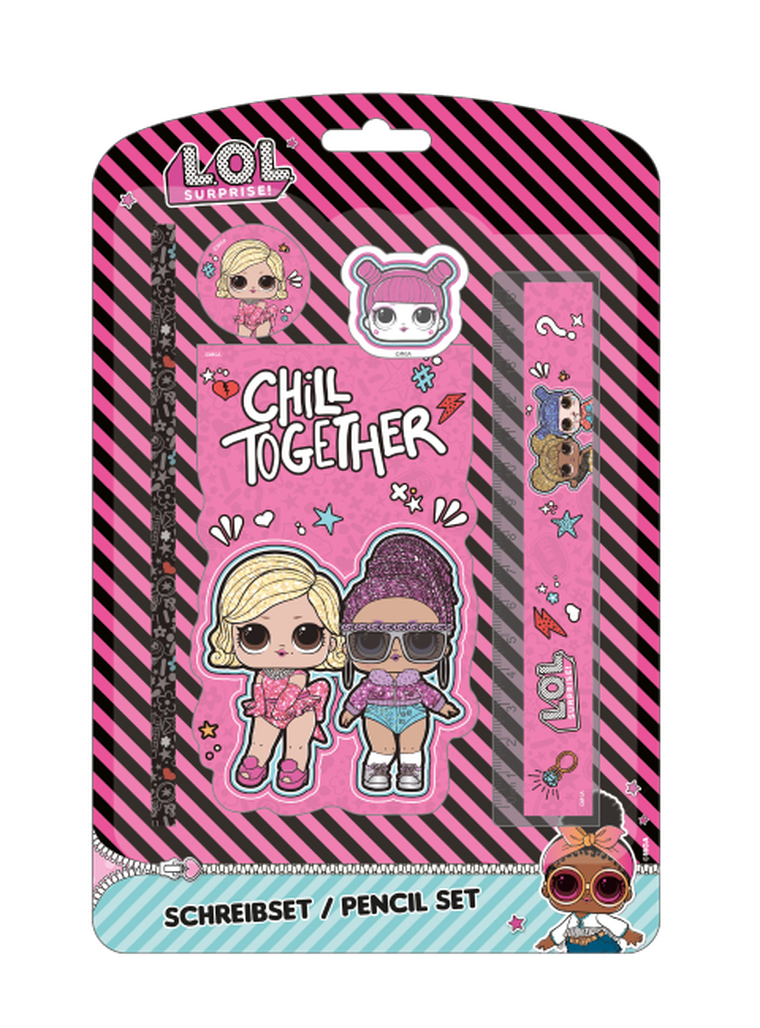 L.O.L. Surprise, zestaw do pisania, 5 szt.