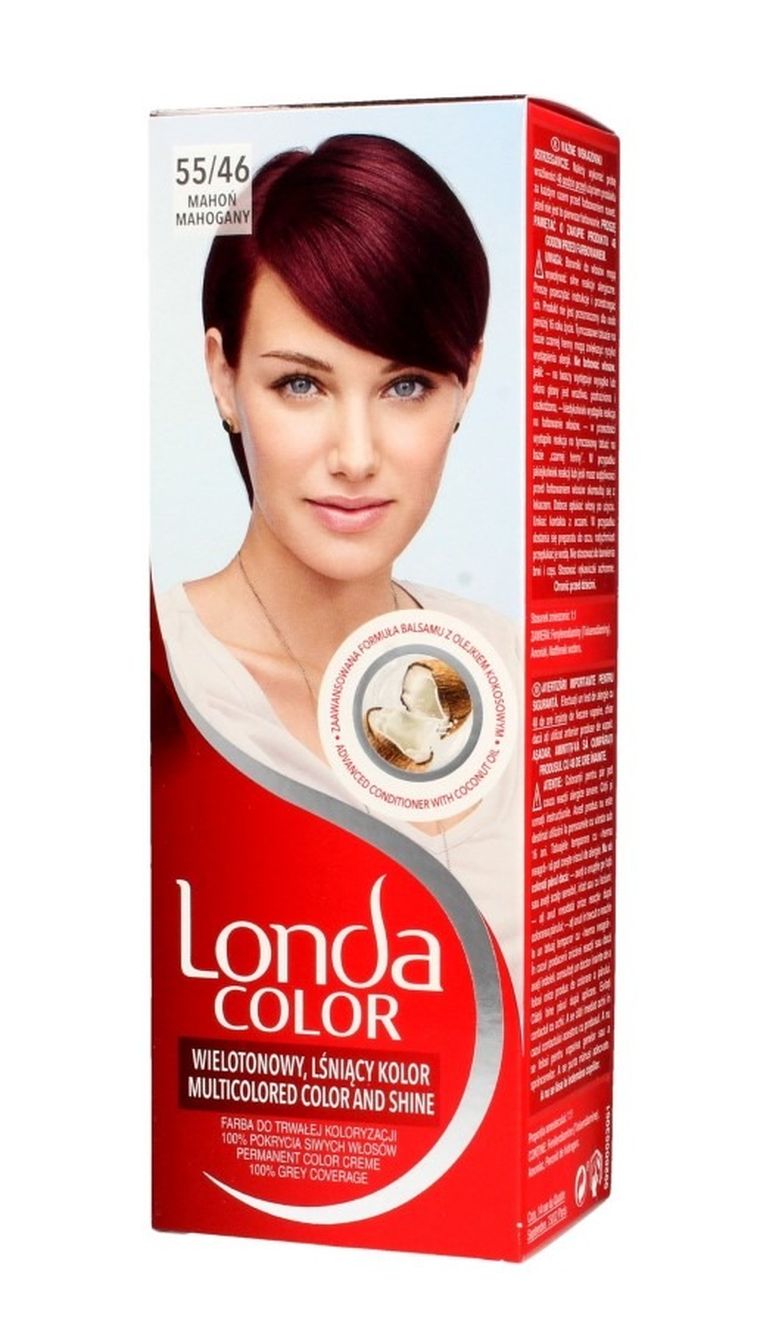 Londa, Color Cream, farba do włosów, nr 55/46 mahoń