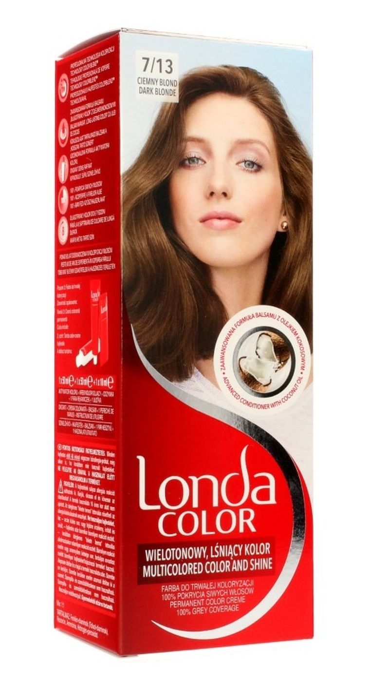 Londa, Color Cream, farba do włosów, nr 7/13 ciemny blond