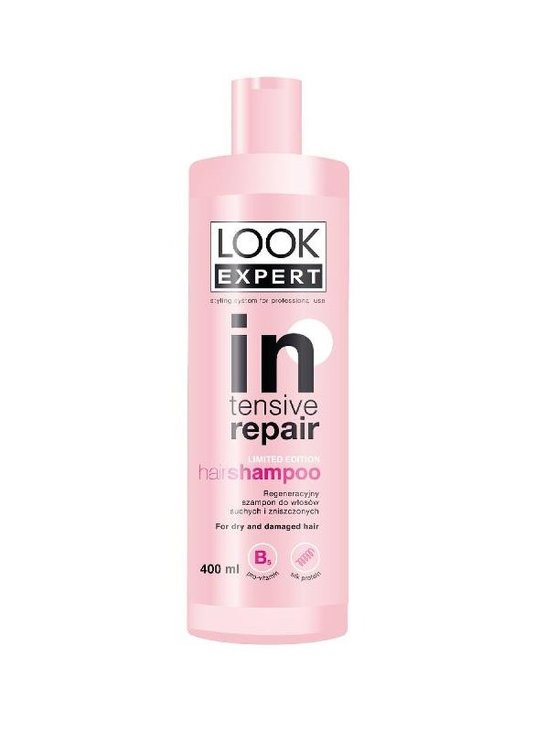Look Expert, szampon regeneracyjny do włosów suchych i zniszczonych, 400 ml