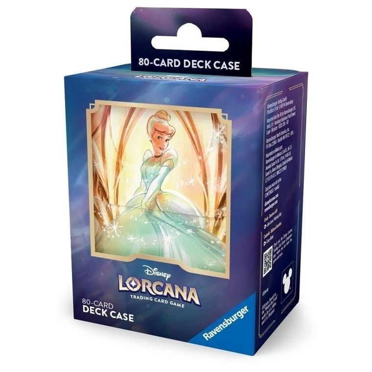 Lorcana, Disney, Archazia's Island, Deck Case, pudełko na karty, Kopciuszek