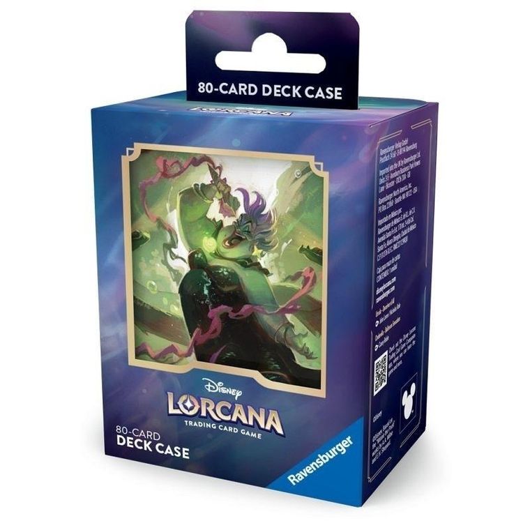 Lorcana, Disney, Archazia's Island, Deck Case, pudełko na karty, Urszula