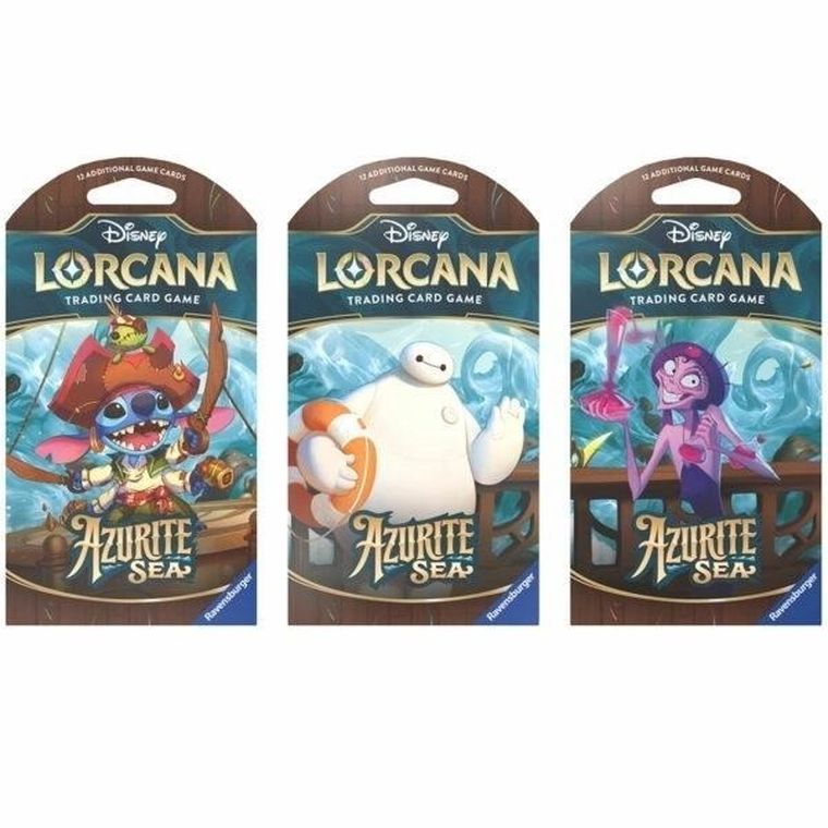 Lorcana, Disney, Azurite Sea, Booster, gra karciana