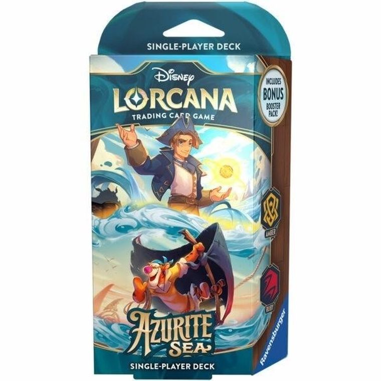 Lorcana, Disney, Azurite Sea, Starter Deck, gra karciana