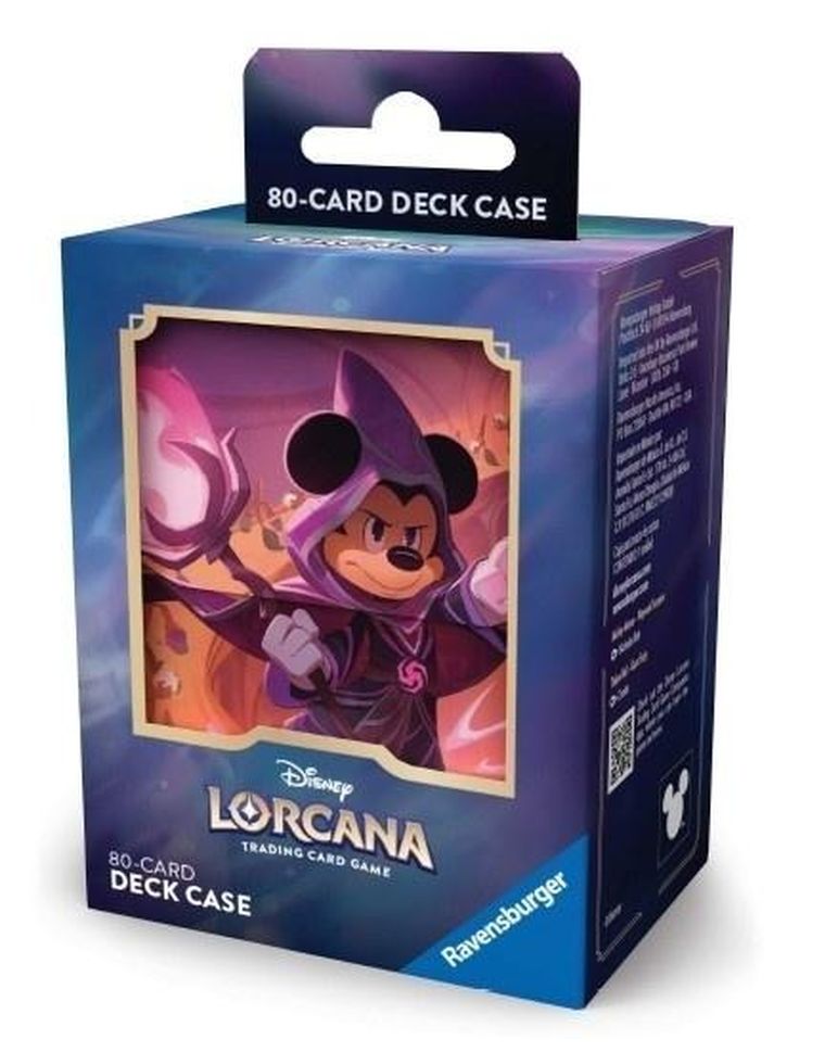 Lorcana, Disney, Reign of Jafar, Deck Box, pudełko na karty, Mickey Mouse