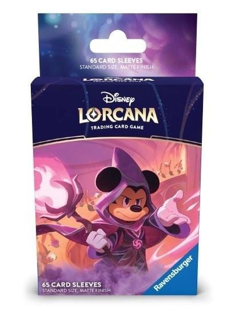 Lorcana, Disney, Reign of Jafar, Sleeves, koszulki na karty, Mickey Mouse