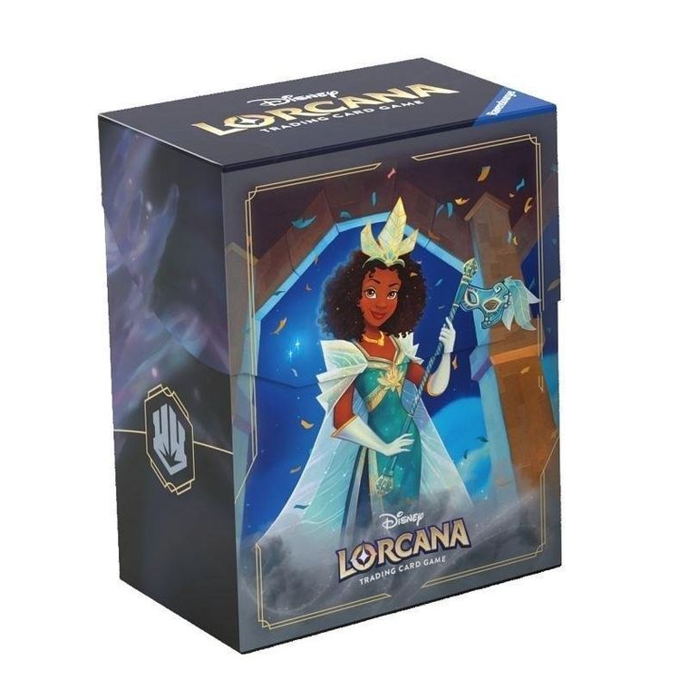 Lorcana, Disney, Shimmering Skies, Deck Box, pudełko na karty, Tiana