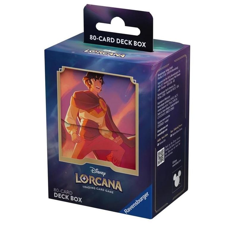 Lorcana, Disney, Shimmering Skies, Deck Case, pudełko na karty