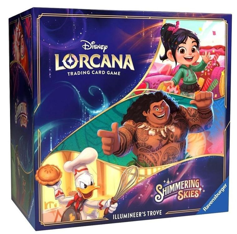 Lorcana, Disney, Shimmering Skies, Trove Pack, gra karciana