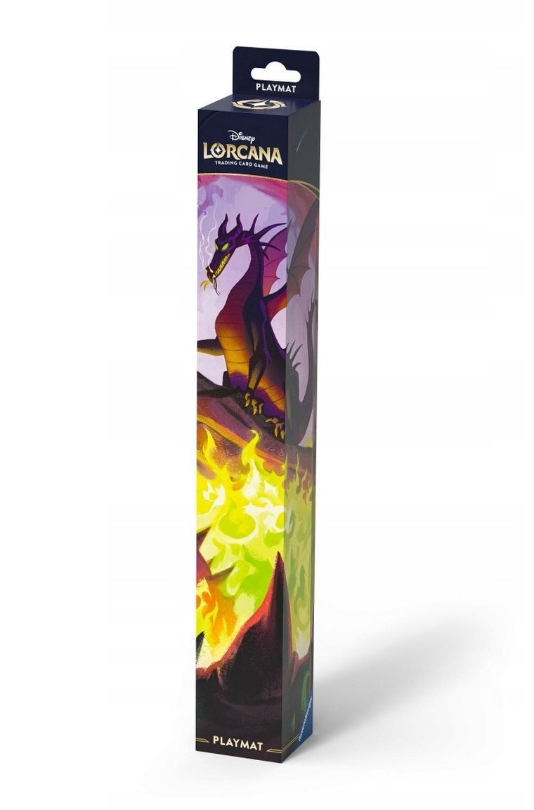Lorcana, Disney, Winterspell, Playmat, mata do gry, Dragon