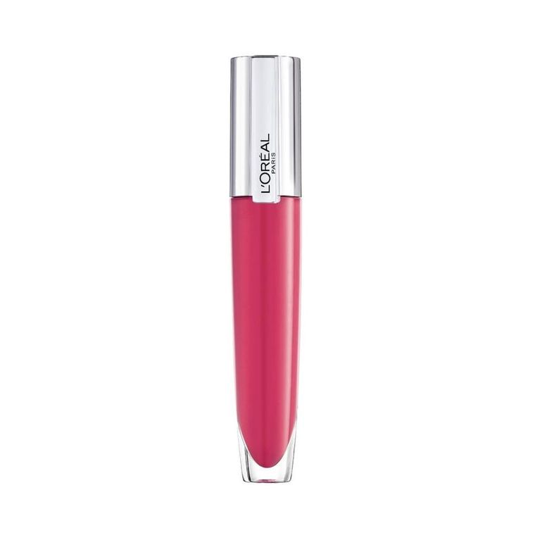 L'Oreal Paris, Brilliant Signature Plump-In-Gloss, błyszczyk do ust, 408 Accentuate, 7 ml