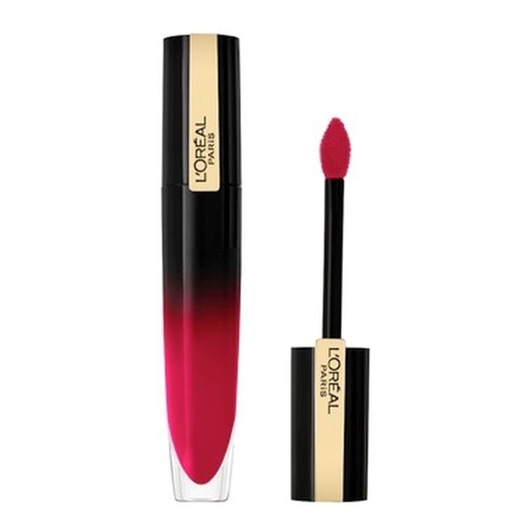 L'Oreal Paris, Brilliant Signature Shiny Liquid Lipstick, błyszcząca pomadka w płynie, 308 Be Demanding, 6.4 ml