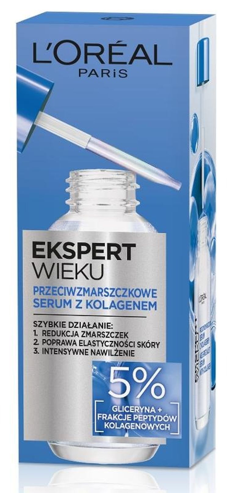 L'Oreal Paris, Ekspert Wieku, serum przeciwzmarszczkowe z kolagenem, 30 ml