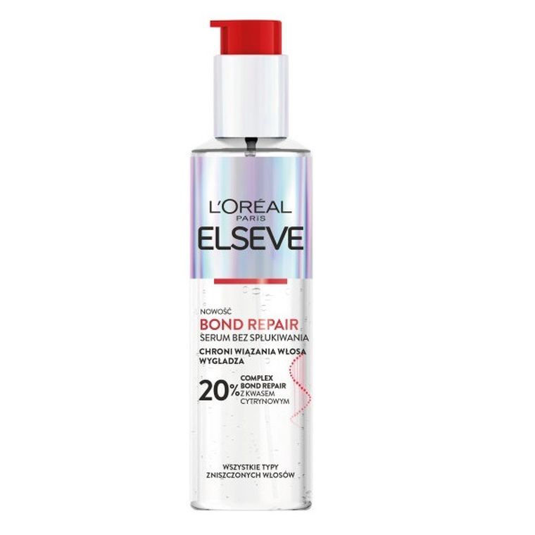 L'Oreal Paris, Elseve Bond Repair, serum bez spłukiwania, 150 ml