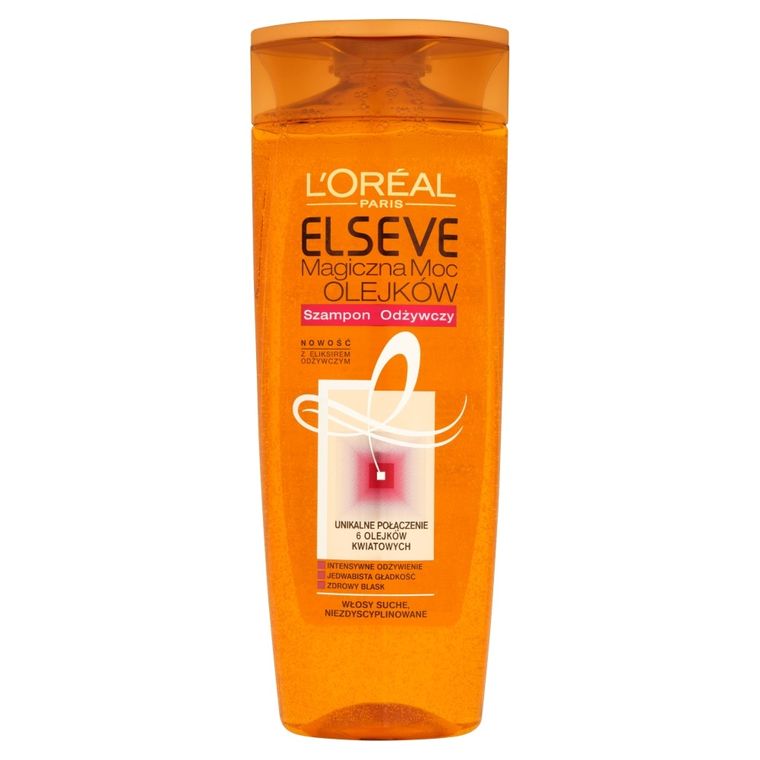 L'Oreal Paris, Elseve, Magiczna moc olejków, szampon odżywczy, 400 ml
