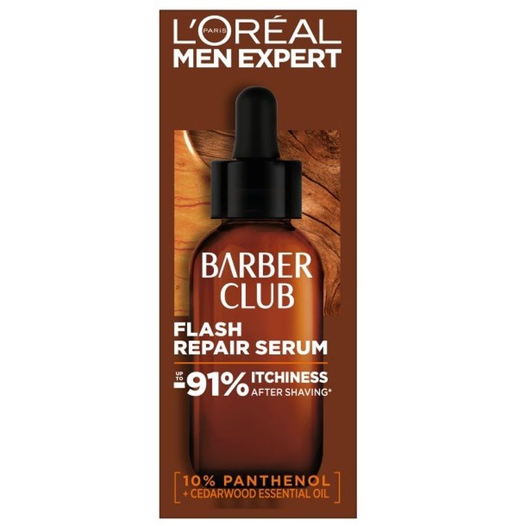 L'Oreal Paris, Men Expert Barber Club, regenerujące serum, 30 ml