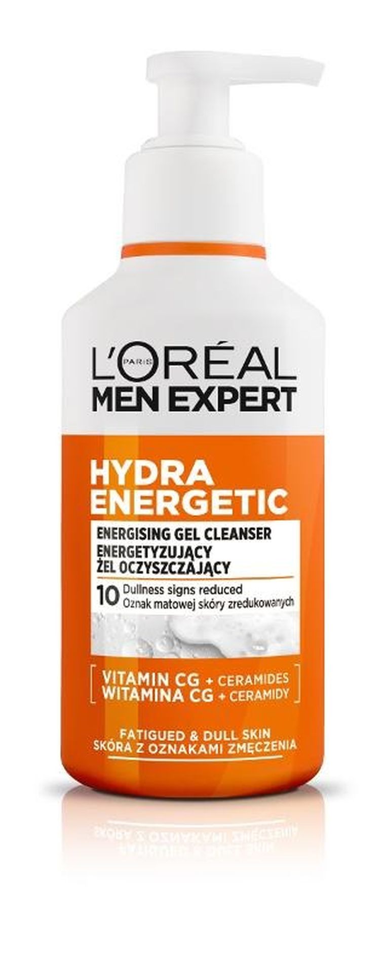 L'Oreal Paris, Men Expert Hydra Energetic, energetyzujący żel oczyszczający do twarzy, 260 ml