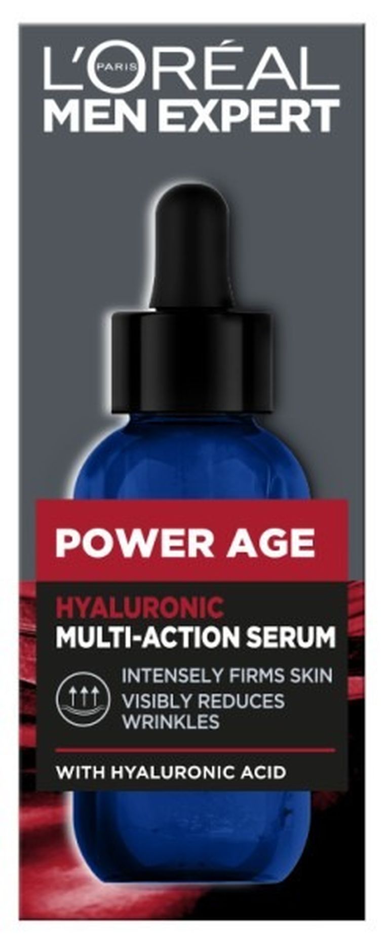 L'Oreal Paris, Men Expert Power Age, serum do twarzy multi-action redukujące zmarszczki, 30 ml