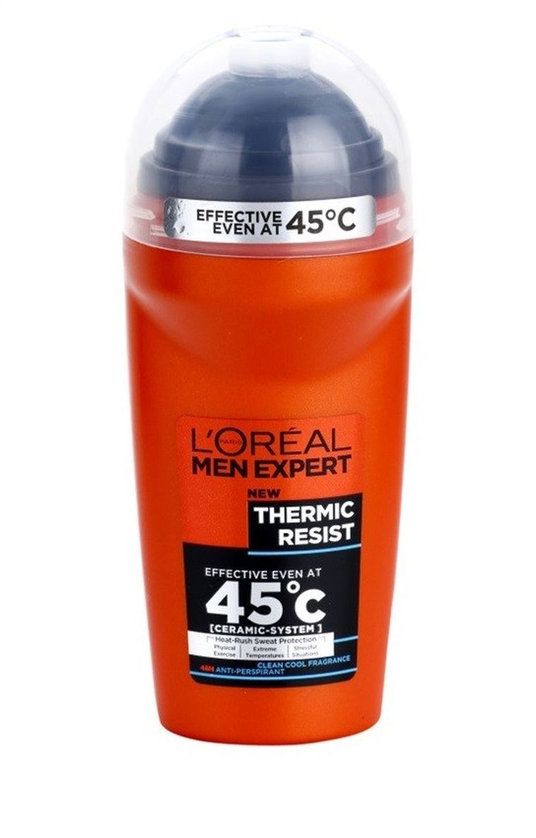 L'Oreal Paris, Men Expert, Thermic Resist 45°C, dezodorant w kulce, 50 ml