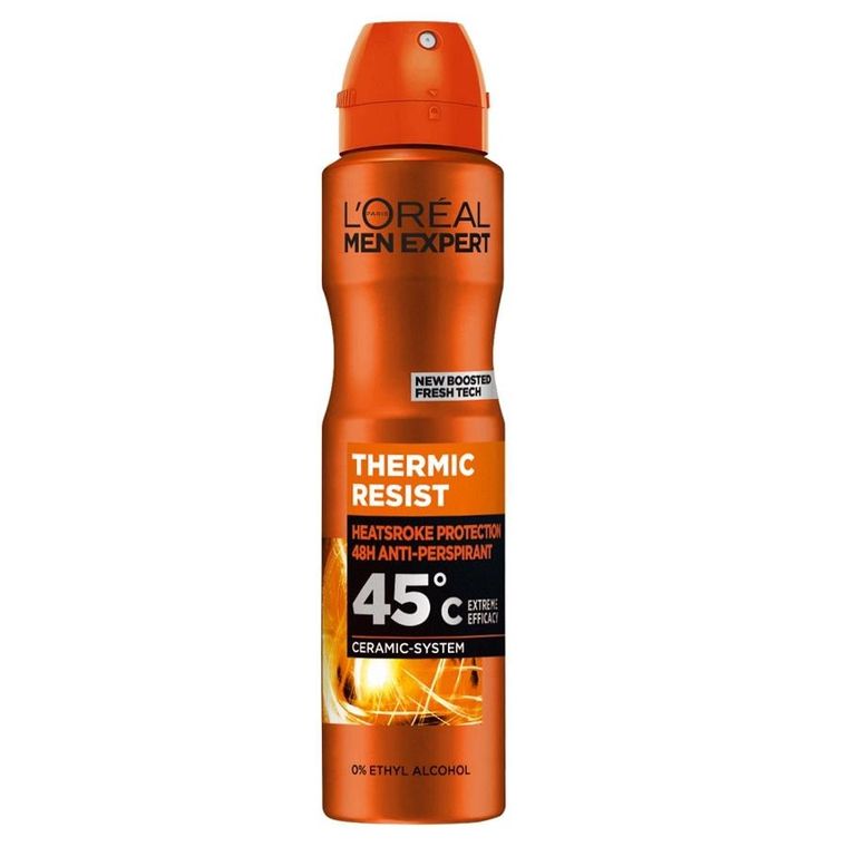 L'Oreal Paris, Men Expert Thermic Resist, antyperspirant, spray, 250 ml