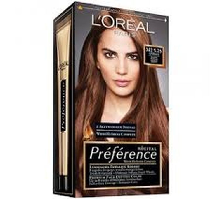 L'Oreal Paris, Recital Preference, farba do włosów, M2 5,25 mroźny kasztan