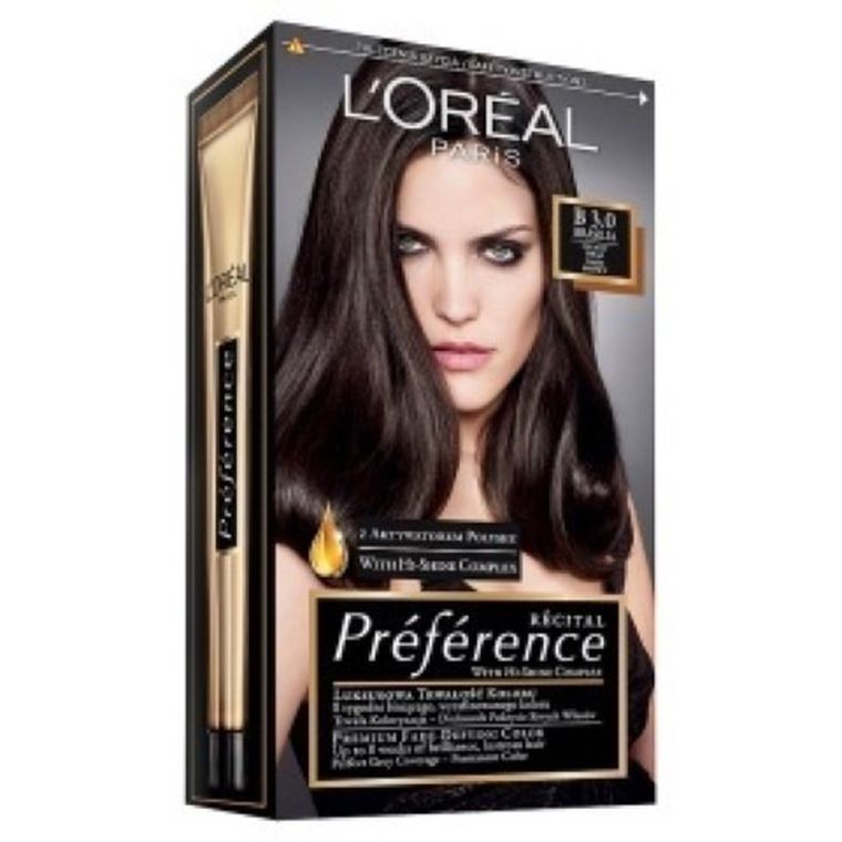 L'Oreal Paris, Recital Preference, farba do włosów nr 3.0, Brasilia