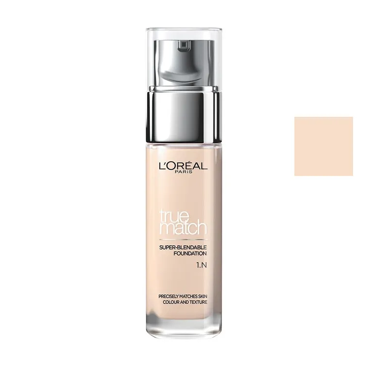 L'Oreal Paris, True Match New, podkład do twarzy, N1 Ivory, 30 ml