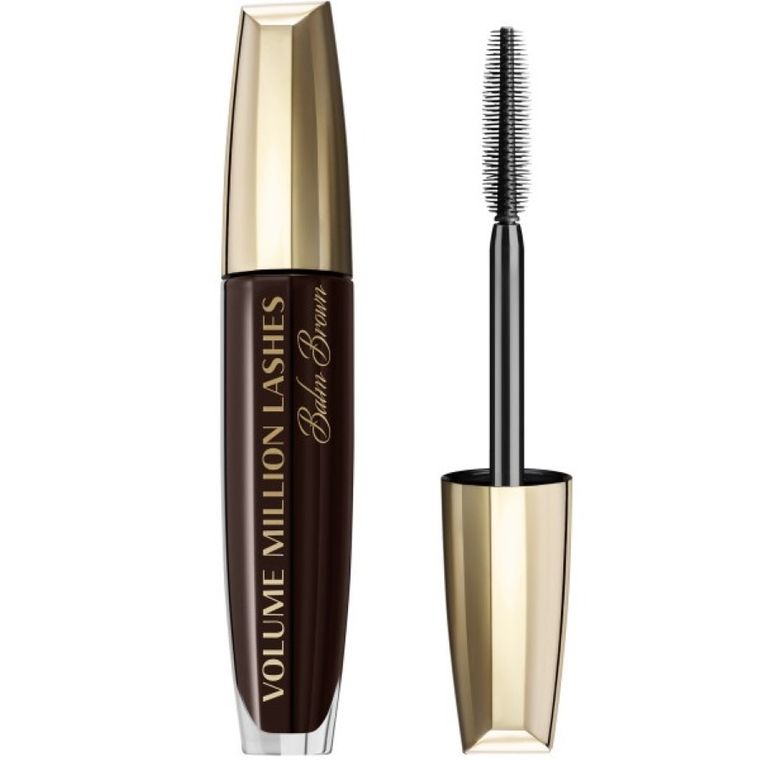 L'Oreal Paris, Volume Million Lashes Balm Brown, tusz do rzęs z balsamem, 8.7 ml