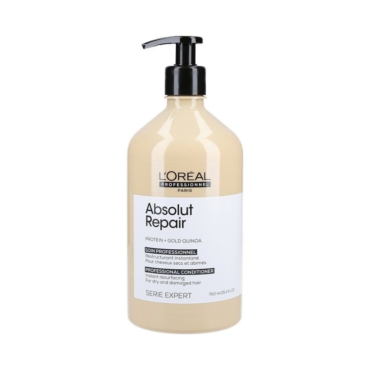 L’Oreal Professionnel, Absolut Repair Gold Quinoa+Protein, odżywka regenerująca, 750 ml