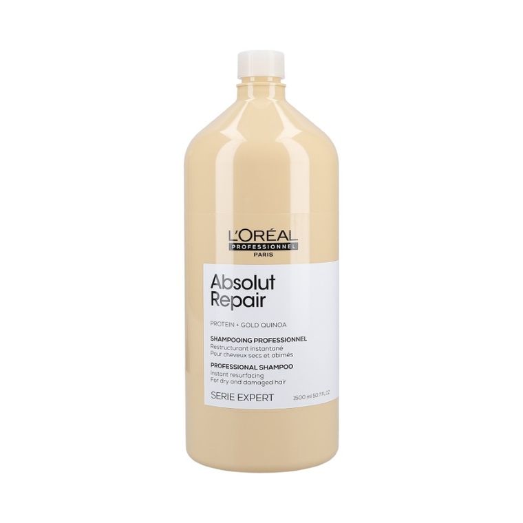 L'Oreal Professionnel, Absolut Repair Gold Quinoa+Protein, szampon regenerujący, 1500 ml