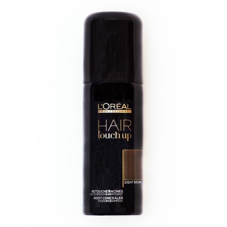 L'Oreal Professionnel, Hair Touch Up, korektor do retuszu odrostów i siwych włosów, light brown, 75 ml